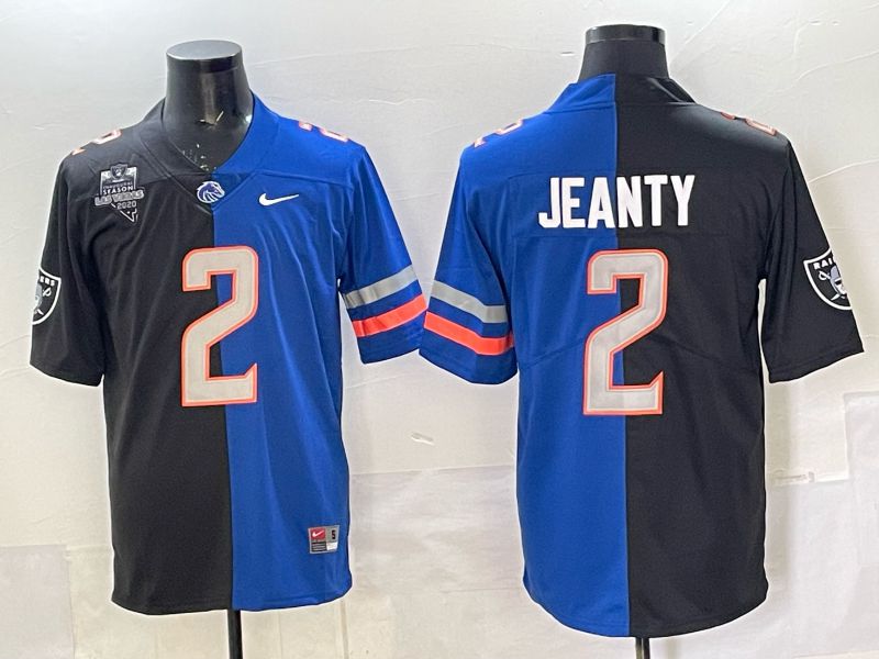 Men 2025 Nike Oakland Raiders #2 Jeanty Black blue Limited NFL Jersey 004->oakland raiders->NFL Jersey